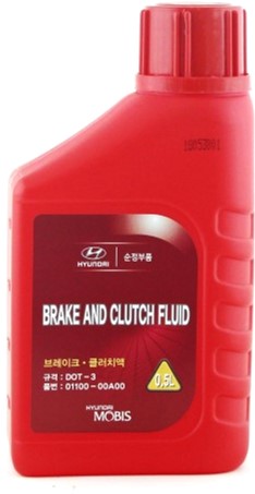 Гальмівна рідина HYUNDAI DOT 3 0,5 л (0110000A00)